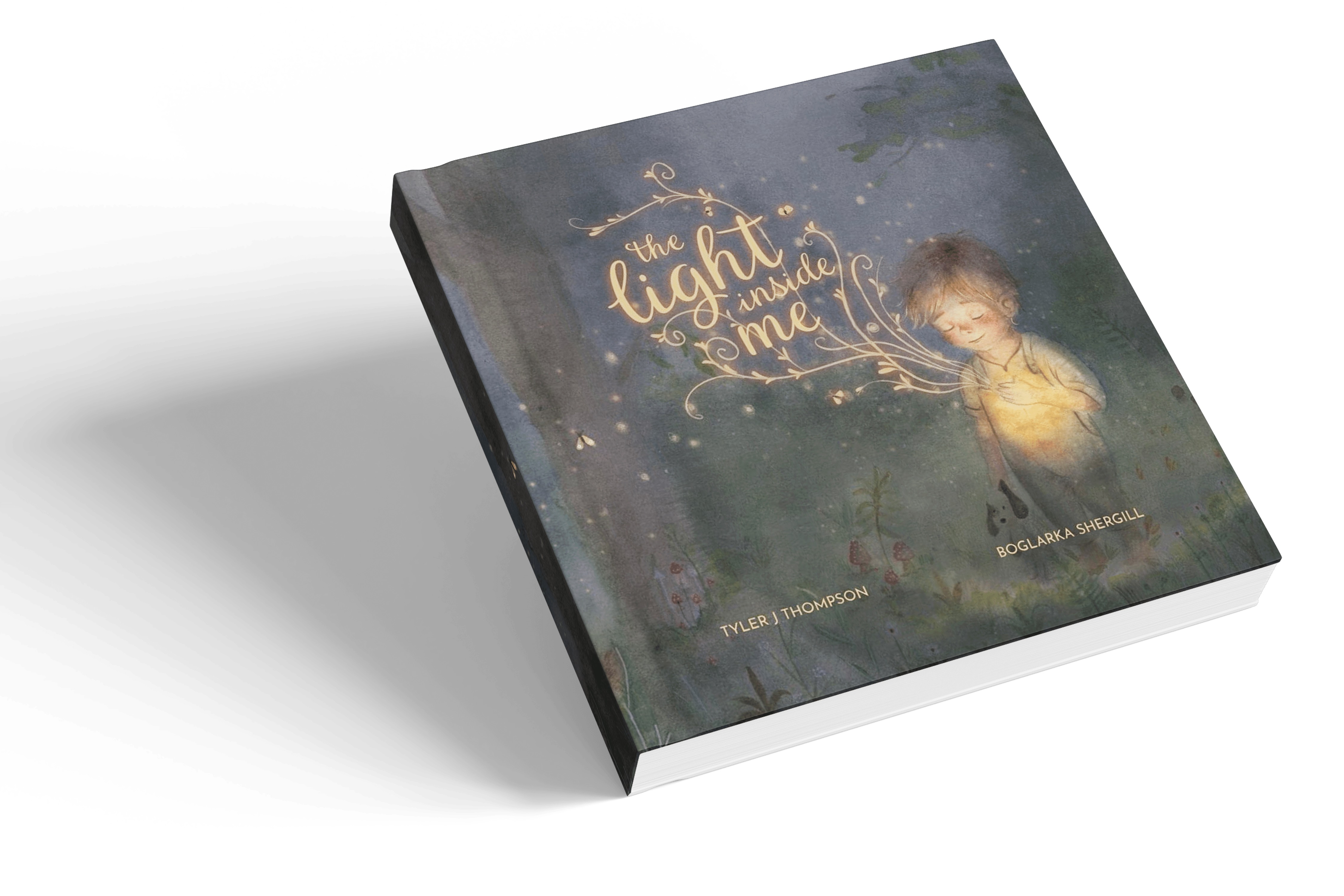 The Light Inside Me book mockup