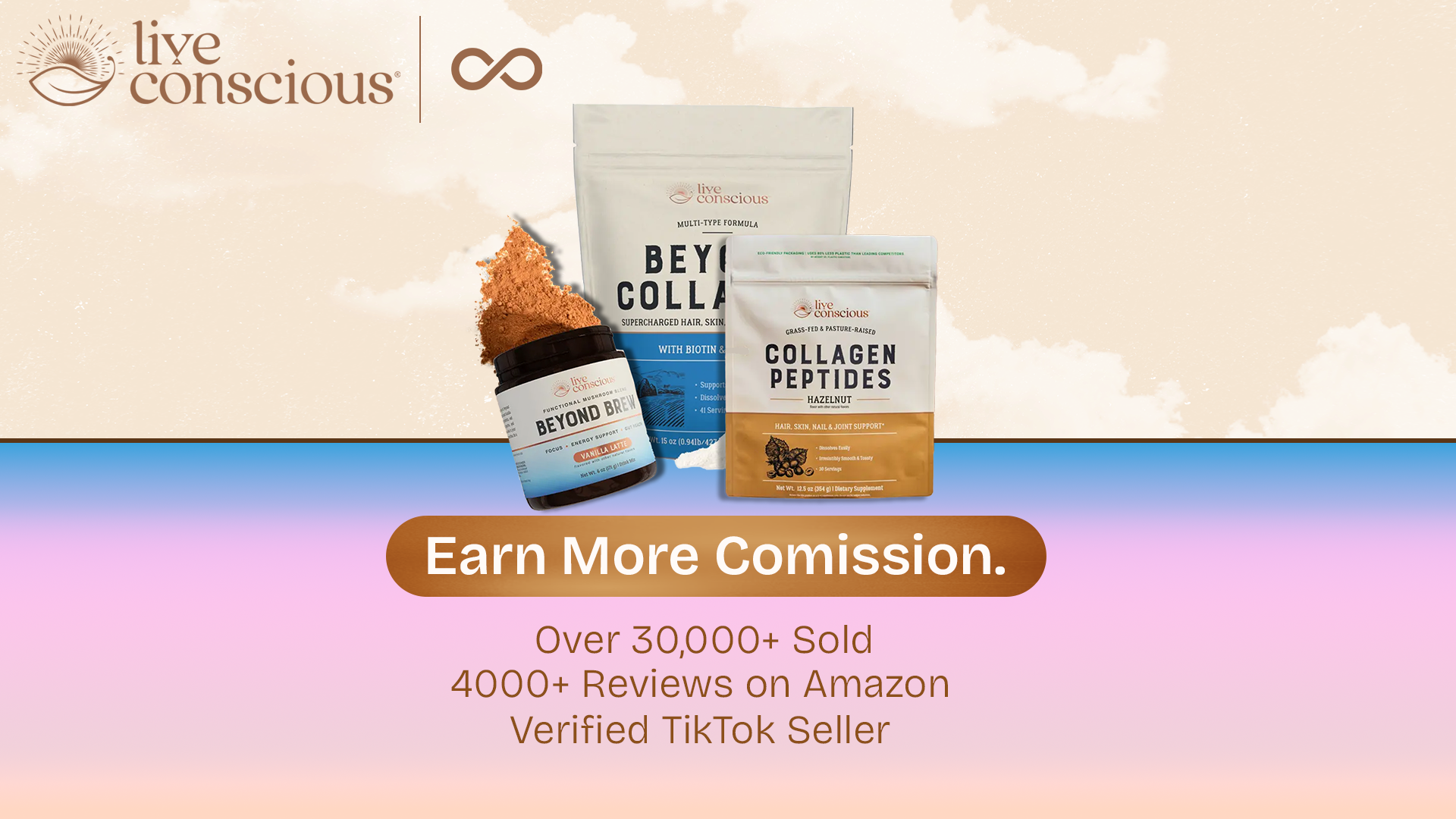 Live Conscious campaign banner