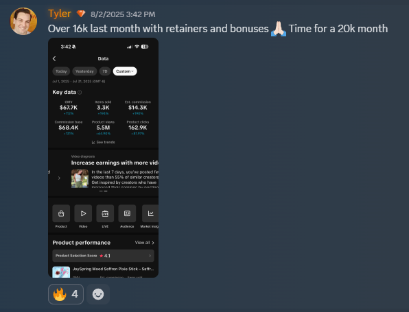 Tyler 16k month